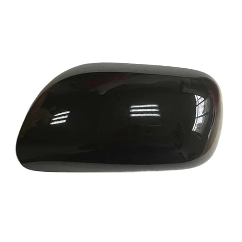 PGQSQVTXF Für Toyota Für Auris 2006 2007 2008 2009-2012 Auto-Rückspiegelabdeckung Rückspiegelgehäuse Rückspiegelschale (Schwarz,Links) von PGQSQVTXF