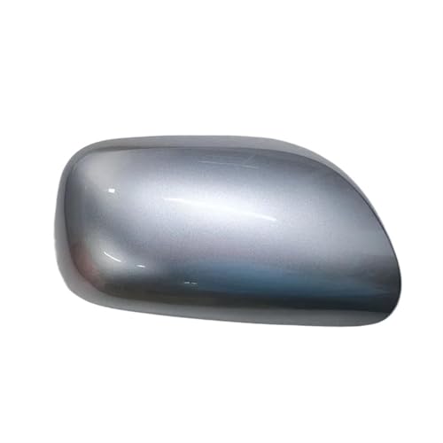 PGQSQVTXF Für Toyota Für Auris 2006 2007 2008 2009-2012 Auto-Rückspiegelabdeckung Rückspiegelgehäuse Rückspiegelschale (Silber,rechte Seite) von PGQSQVTXF