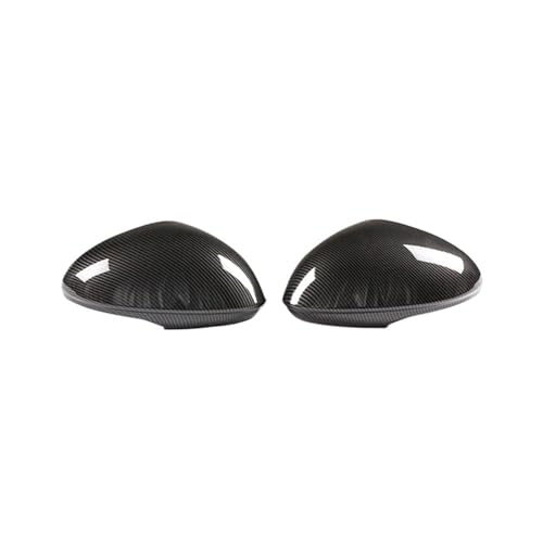 PGQSQVTXF Seitliche Rückspiegelschalen Auto Seite Rückspiegel Abdeckung Für Alfa Romeo Für Giulia 2017 2018 2019 2020-2022 Carbon Fiber Trim Schmücken Shell (Carbon Look) von PGQSQVTXF