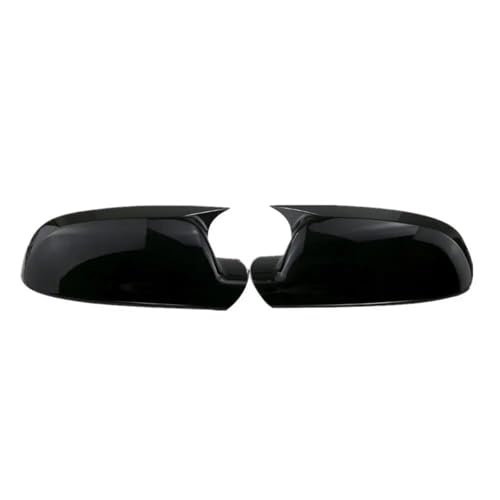 PGQSQVTXF Seitliche Rückspiegelschalen Für A3 8P A4 A5 B8.5 S5 RS3 RS4 RS5 Außentür Rückansicht Gehäuseverkleidung Rückspiegelabdeckung Flügelkappe Carbon Look (Gloss Black) von PGQSQVTXF