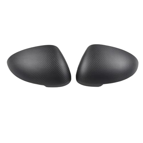 PGQSQVTXF Seitliche Rückspiegelschalen Für P&orsche Für MACAN 2014-2022 Rückspiegelabdeckung Modellzubehör 2 STK. Exterieur Im Echten Carbonfaser-Stil (Matte Black) von PGQSQVTXF