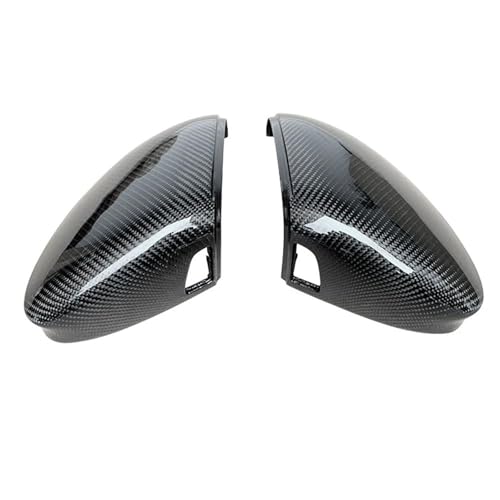 PGQSQVTXF Seitliche Rückspiegelschalen Rückspiegelabdeckung Für VW Für Golf 8 MK8 2020 2021, Spiegelabdeckung In Carbonfaseroptik (with Side Assist-1) von PGQSQVTXF
