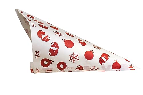 Spitztüten aus Papier Motiv: "WICHTEL ROT" Länge ca. 23 cm für ca. 250 g Inhalt (200 Stück) von PGV
