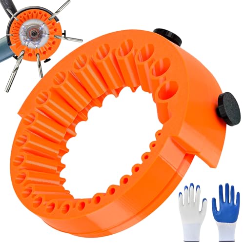 Bohrerschärfer Werkzeug mit Handschuhe, Bohrer Schleifgerät 2 bis 13 mm, Bohrerschleifgerät, Bohrerschärfer Schleifen Bohrern, Bohrerschärfgerät für Schleifen 125 Mm Schleifer & Winkelschleifer von PGonline