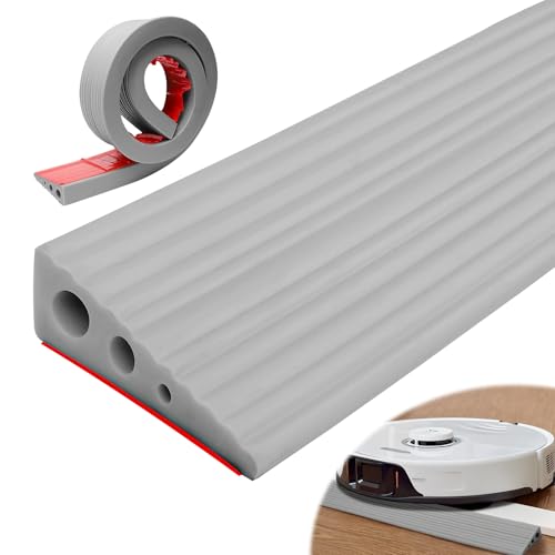 Türschwellenrampen, 100x6.5x2.5CM Schwellenrampe, PVC Rollstuhlrampe, rutschfeste Oberfläche, Gummirampe Auffahrrampe Schwellenrampe für Rollstuhl, Kinderwagen, Rollator oder e Scooter Türschwellenrampen, 100x6.5x2.5CM Schwellenrampe, PVC Rollstuhlrampe, rutschfeste Oberfläche, Gummirampe Auffahrrampe Schwellenrampe für Rollstuhl, Kinderwagen, Rollator oder e Scooter von PGonline