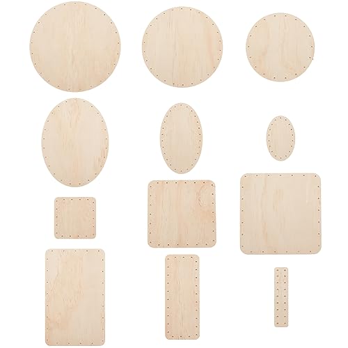 PH PandaHall 12 Stück Korbboden Für Rattan 12 Stile Rund/Oval/Rechteckig/Quadratisch Holzkorb Basiskorb Korbgeflecht Gewebtes Brett Für Die Herstellung von DIY Bodenkörben Bleistifthaltern PH PandaHall 12 Stück Korbboden Für Rattan 12 Stile Rund/Oval/Rechteckig/Quadratisch Holzkorb Basiskorb Korbgeflecht Gewebtes Brett Für Die Herstellung von DIY Bodenkörben Bleistifthaltern von PH PandaHall