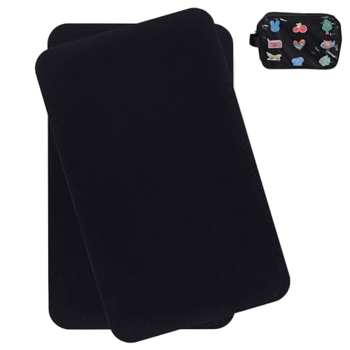 PH PandaHall 2 x Einsätze für Ita-Tasche, 29 x 17,5 cm, schwarz, Pin-Display-Einsatz, Set, rechteckiger Filzbeuteleinsatz für Ita-Taschen, Anstecknadeln, Fenster, Taschen, Bastelarbeiten PH PandaHall 2 x Einsätze für Ita-Tasche, 29 x 17,5 cm, schwarz, Pin-Display-Einsatz, Set, rechteckiger Filzbeuteleinsatz für Ita-Taschen, Anstecknadeln, Fenster, Taschen, Bastelarbeiten von PH PandaHall