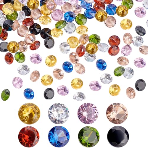 PH PandaHall 400 Stück 5mm Zirkonia Stein 8 Farben Rund Facettiert Strass Diamantsteine Edelsteine Lose CZ Steine Für Ring Ohrringe Armbänder Schmuck Basteln PH PandaHall 400 Stück 5mm Zirkonia Stein 8 Farben Rund Facettiert Strass Diamantsteine Edelsteine Lose CZ Steine Für Ring Ohrringe Armbänder Schmuck Basteln von PH PandaHall