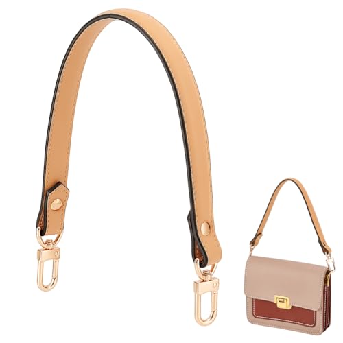 PH PandaHall 45cm Echtleder Geldbörsenriemen Kurzer Taschenriemen Ersatz Leder Taschengriff Ersatz Schultertaschengurte Für Handtasche Unterarmtasche von PH PandaHall