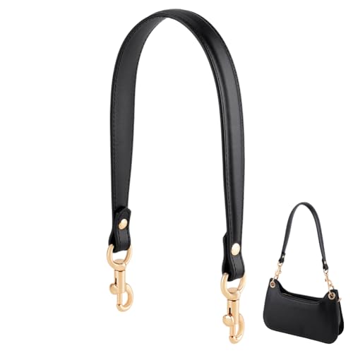 PH PandaHall 52cm Schwarzer Taschenriemen Aus Echtem Leder Taschengriff Ersatzriemen Für Geldbörsen Kurze Taschengriffe Für Unterarmtaschen Handtaschenherstellung 2.7cm Breit PH PandaHall 52cm Schwarzer Taschenriemen Aus Echtem Leder Taschengriff Ersatzriemen Für Geldbörsen Kurze Taschengriffe Für Unterarmtaschen Handtaschenherstellung 2.7cm Breit von PH PandaHall
