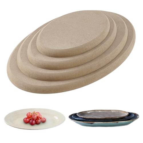 PH PandaHall 6 Größe Töpferformen Für Handbau Oval MDF Holzplatten Slump Formen Keramik Form Töpferformen Drape Form Für Ton Platte Formen Keramik Töpferei Studio PH PandaHall 6 Größe Töpferformen Für Handbau Oval MDF Holzplatten Slump Formen Keramik Form Töpferformen Drape Form Für Ton Platte Formen Keramik Töpferei Studio von PH PandaHall