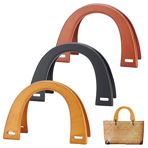 PH PandaHall 6 x Geldbörsengriff Aus Holz 3 Farbe U Förmige Griffe Ersatz Taschengriffe Holz Dekorieren Handtaschenzubehör Für Handgefertigte Strandtaschen Handtaschen Strohtaschen Geldbörsen PH PandaHall 6 x Geldbörsengriff Aus Holz 3 Farbe U Förmige Griffe Ersatz Taschengriffe Holz Dekorieren Handtaschenzubehör Für Handgefertigte Strandtaschen Handtaschen Strohtaschen Geldbörsen von PH PandaHall