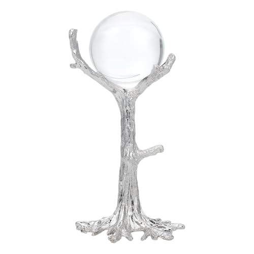PH PandaHall Kristallkugel Ständer Baumförmiger Kugelständer Silber Kristalle Halter Rack für 8 bis 10cm Sphären Display Stand Metal Stone Ball Base Ornament für Home Fotografie Requisiten Edelstein PH PandaHall Kristallkugel Ständer Baumförmiger Kugelständer Silber Kristalle Halter Rack für 8 bis 10cm Sphären Display Stand Metal Stone Ball Base Ornament für Home Fotografie Requisiten Edelstein von PH PandaHall