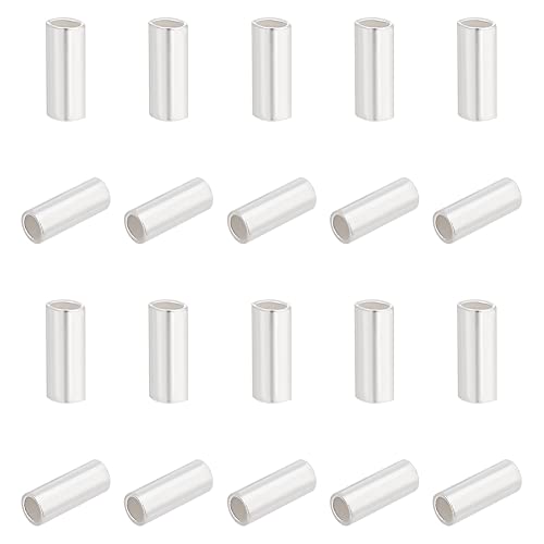 PandaHall 925 Quetschperlen Aus Sterlingsilber 20 Stück Rohrzwischenperlen 5 mm Endstopper Perlen Quetschperlen Quetschperlen Schmuck Quetschperlen Für DIY Halsketten Armbänder Schmuckherstellung PandaHall 925 Quetschperlen Aus Sterlingsilber 20 Stück Rohrzwischenperlen 5 mm Endstopper Perlen Quetschperlen Quetschperlen Schmuck Quetschperlen Für DIY Halsketten Armbänder Schmuckherstellung von PH PandaHall