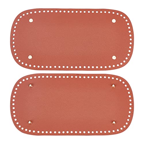 PandaHall Häkeltasche unten Boden 2 Stück PU Leder Oval Tasche Shaper Braun Kissen Pad mit Löchern Nägel zum Stricken von Ledertasche Handtaschen Schultertaschen DIY Zubehör 30 x 15 cm Loch 4 mm PandaHall Häkeltasche unten Boden 2 Stück PU Leder Oval Tasche Shaper Braun Kissen Pad mit Löchern Nägel zum Stricken von Ledertasche Handtaschen Schultertaschen DIY Zubehör 30 x 15 cm Loch 4 mm von PH PandaHall