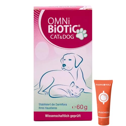 Omni-BiOTiC CAT & Dog 1x 60 g Pulver I Probiotisches Ergänzungsfuttermittel für Katzen & Hunde I Unterstützung der natürlichen Darmflora bei Verdauungsproblemen I Spar-Set Plus Pharma Perle give-Away Omni-BiOTiC CAT & Dog 1x 60 g Pulver I Probiotisches Ergänzungsfuttermittel für Katzen & Hunde I Unterstützung der natürlichen Darmflora bei Verdauungsproblemen I Spar-Set Plus Pharma Perle give-Away von PHARMA PERLE