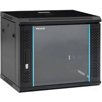 Phasak - 19' Wandregal Pro 9U 600x450 Montiert, ideal für Server und Telekommunikation, kompaktes Design, robust, einfache Montage und effiziente von PHASAK