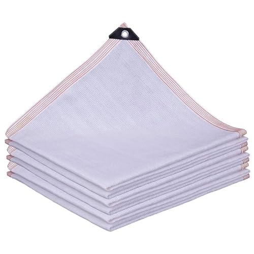 PHATM 88% Weißes Sonnenschutznetz – Strapazierfähiges Polyethylen 1.0x2.0m 2.0x2.0m 2.0x3.0m 3.0x4.0m UV-beständig Atmungsaktiv Schattentuch für Gewächshäuser Gärten und Terrassen(10'x10'(3.0x3.0 m)) PHATM 88% Weißes Sonnenschutznetz – Strapazierfähiges Polyethylen 1.0x2.0m 2.0x2.0m 2.0x3.0m 3.0x4.0m UV-beständig Atmungsaktiv Schattentuch für Gewächshäuser Gärten und Terrassen(10'x10'(3.0x3.0 m)) von PHATM