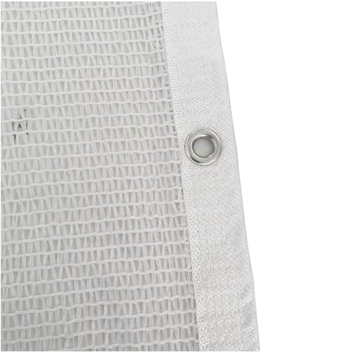 Schattennetz Aus Polyethylen mit 30% Beschattung – Weißes Schattentuch für Gewächshäuser 1.0x2.0m 1.0x3.0m 1.0x4.0m 2.0x2.0m 2.0x3.0m Sonnensegel für Gewächshäuser Gärten und Außenbereiche(2.0x4.0 m) von PHATM
