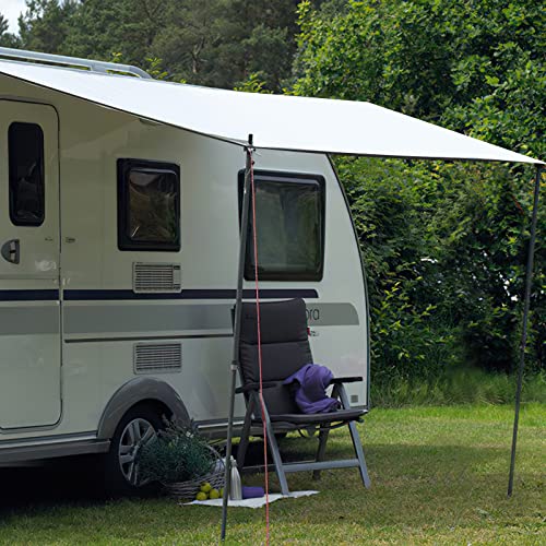 PHATRIP 2024 Produkt-Upgrades Sonnensegel Vordach Wohnwagen Vorzelt Camping 400x250cm Markise Wasserdicht Outdoor Tarp mit UV-Schutz für Wohnmobil Campingbus Wohnmobile Grau PHATRIP 2024 Produkt-Upgrades Sonnensegel Vordach Wohnwagen Vorzelt Camping 400x250cm Markise Wasserdicht Outdoor Tarp mit UV-Schutz für Wohnmobil Campingbus Wohnmobile Grau von PHATRIP
