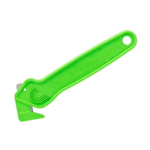 Pacific Handy Cutter Sicherheitsmesser EBC1X KLEEN(TM) - antimikrobielles, grünes Cuttermesser mit verdeckter Klinge für maximale Sicherheit von PHC PACIFIC HANDY CUTTER