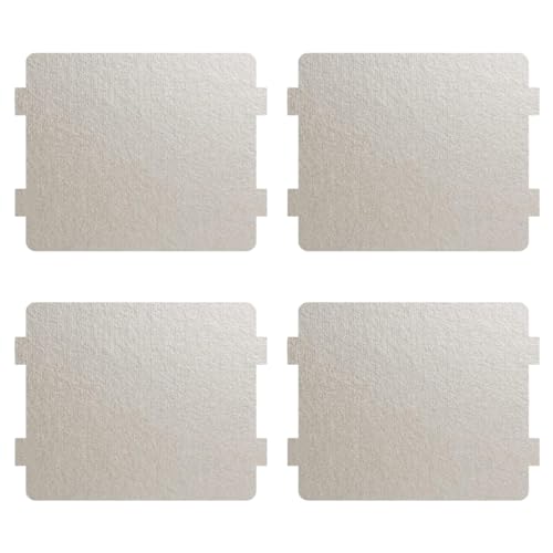 PHCOZY 4 Pcs Mikrowelle Glimmerplatte glimmerscheibe Universal Reparatur Teil für Hauptküche Mikrowelle(11x10cm) von PHCOZY