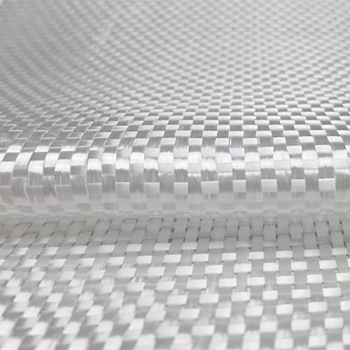 Rovinggewebe 300g/m² 50m² E-Glas-Gewebe Leinwandbindung Verstärkung Herstellung stabiler Laminate hervorragende Qualität für Epoxidharz Polyesterharz von PHD