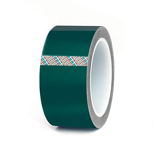tesa® 50600 PET Silikon-Abdeckband Grün 50mm breit von PHD