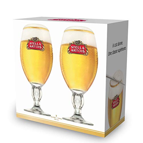 Stella Artois Chalice - 2-Pack Gift Set - Official Product - 33 Cl / 11.2 Oz. Capacity Beer Glasses Stella Artois Chalice - 2-Pack Gift Set - Official Product - 33 Cl / 11.2 Oz. Capacity Beer Glasses von PHEANOO