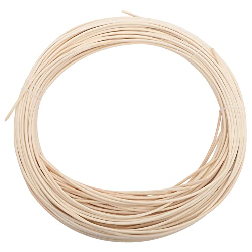 PHENOFICE 1 Rolle Naturrattan Rohr Handgefertigtes Rattanmaterial Rohr Für Stühle Und Lampen Zum Basteln in Naturfarbe von PHENOFICE