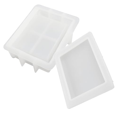 PHENOFICE 1 Satz Form Für Gipsform -pop-formen Schalenform Gefälschte Bücher Wiederverwendbare Form Ton Formen Mülleimer-organizer Buchförmige Formen Kieselgel von PHENOFICE