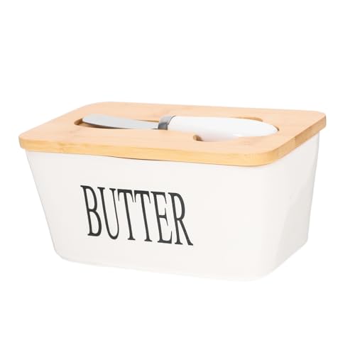 PHENOFICE 1 Set Box Käsebutterbox Butteraufbewahrungshalter Butterhalter Butterdose Butterbehälter Käsehalter Für Butterschneider Hobel Und Butterhalter Buttertablett von PHENOFICE