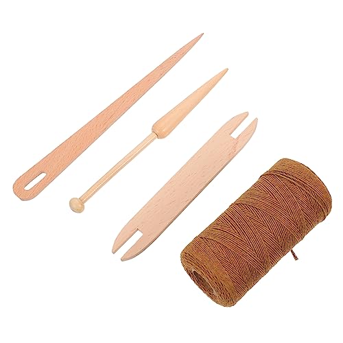 PHENOFICE Strickwerkzeug-Set Mit Handweber-Seil Und Baumwollseil Für Bastelzubehör Erwachsene Inklusive 4 Werkzeugen Für Stricken Und Heimwerken PHENOFICE Strickwerkzeug-Set Mit Handweber-Seil Und Baumwollseil Für Bastelzubehör Erwachsene Inklusive 4 Werkzeugen Für Stricken Und Heimwerken von PHENOFICE