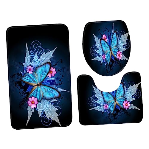 PHENOFICE 1 Toilettenmatte dekorative Matten Boden schlafmatte Anti-Dusche-Matte Hausteppiche Anti-Rutsch-Duschmatte Bad teppiche Set Badezimmer Teppich Sets badaccessoire Badezimmermatte PHENOFICE 1 Toilettenmatte dekorative Matten Boden schlafmatte Anti-Dusche-Matte Hausteppiche Anti-Rutsch-Duschmatte Bad teppiche Set Badezimmer Teppich Sets badaccessoire Badezimmermatte von PHENOFICE