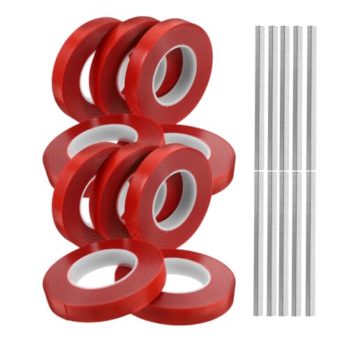 PHENOFICE 10 Rollen Pflanzenbinde Set Strapazierfähigem und Heftklammern Gartenhilfe für und Außenbereich für Gewächshäuser und PHENOFICE 10 Rollen Pflanzenbinde Set Strapazierfähigem und Heftklammern Gartenhilfe für und Außenbereich für Gewächshäuser und von PHENOFICE
