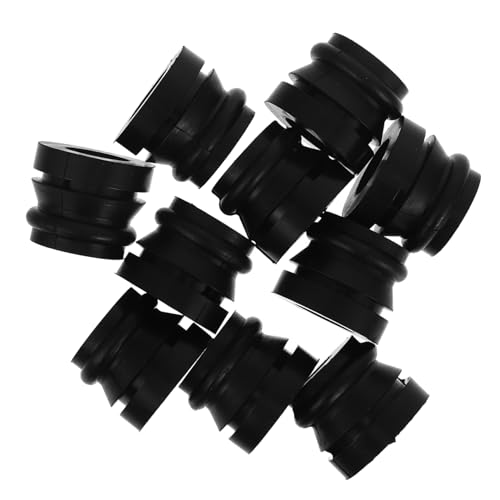 PHENOFICE 10 Stück Kettensäge Dämpfungspuffer Set Teiliges Ersatzteilset für Benzin Kettensägen Vibrations Rubber Pads und Langlebig Optimaler und Handhabung von PHENOFICE
