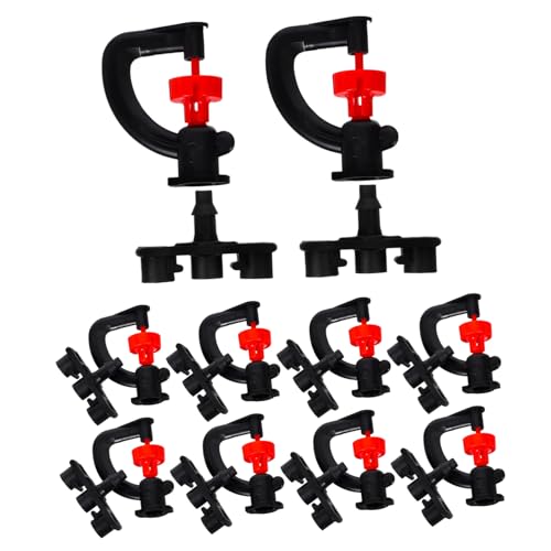 PHENOFICE 10 Stück Mikrosprinkler mit Rotationsdüse Effizientes Bewässerungssystem für Garten Obstbäume und Langlebig und Installieren Schwarz PHENOFICE 10 Stück Mikrosprinkler mit Rotationsdüse Effizientes Bewässerungssystem für Garten Obstbäume und Langlebig und Installieren Schwarz von PHENOFICE