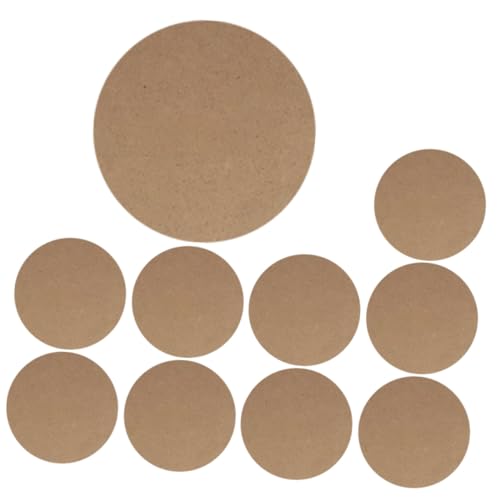PHENOFICE 10stücke Tonträgerplatte Aus Holz Für Töpferei Leer Diy-tonplatte Für Handwerksbedarf Für Heimwerker Kreative Formen Und Gestalten PHENOFICE 10stücke Tonträgerplatte Aus Holz Für Töpferei Leer Diy-tonplatte Für Handwerksbedarf Für Heimwerker Kreative Formen Und Gestalten von PHENOFICE