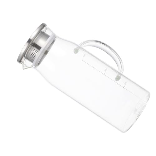 PHENOFICE Transparenter Aus Glas Mit Großem Fassungsvermögen Für Heiße Und Kalte Getränke Wie Tee Und Wasser Einfach Zu Reinigen Lagern PHENOFICE Transparenter Aus Glas Mit Großem Fassungsvermögen Für Heiße Und Kalte Getränke Wie Tee Und Wasser Einfach Zu Reinigen Lagern von PHENOFICE