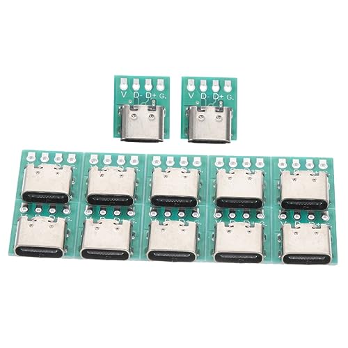PHENOFICE 12stücke USB c Anschlussplatine PCB Adapter Für Datenleitung USB c Buchse Zubehör Mit Platine Für Kabel Verbindung PHENOFICE 12stücke USB c Anschlussplatine PCB Adapter Für Datenleitung USB c Buchse Zubehör Mit Platine Für Kabel Verbindung von PHENOFICE