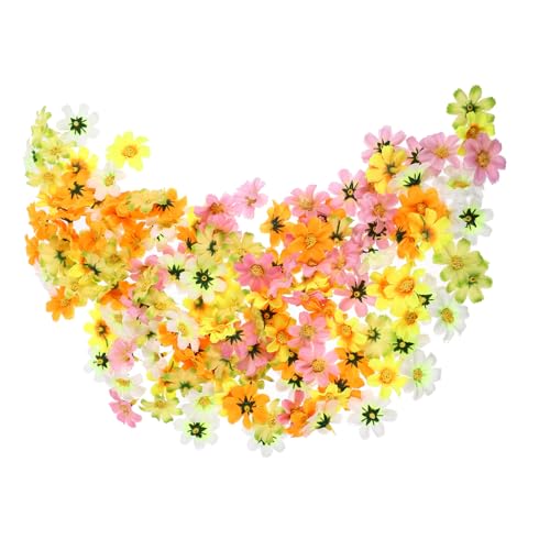 PHENOFICE 150 Stück Künstliche Mini-gänseblümchen-blütenköpfe Zum Basteln Künstliche Blumenköpfe Aus Seide Blumenkopf-Dekoration Für DIY-kränze PHENOFICE 150 Stück Künstliche Mini-gänseblümchen-blütenköpfe Zum Basteln Künstliche Blumenköpfe Aus Seide Blumenkopf-Dekoration Für DIY-kränze von PHENOFICE