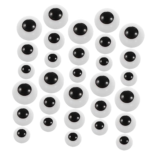 PHENOFICE 150 Stück Künstliche Augen Puppenaugen Rund 10 Mm/12 Mm/14 Mm Plastik-augäpfel Für Basteln Und Dekoration PHENOFICE 150 Stück Künstliche Augen Puppenaugen Rund 10 Mm/12 Mm/14 Mm Plastik-augäpfel Für Basteln Und Dekoration von PHENOFICE