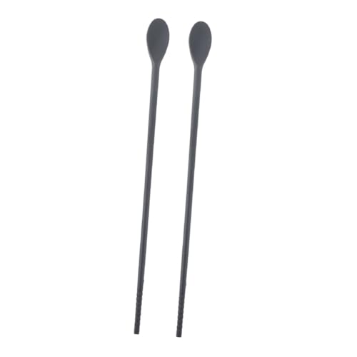 PHENOFICE 1Paar Silikon Essstäbchen und Löffel Dual Use Rührstöcke für Getränke Kaffee Desserts Gesundes Küchengadget Hitzebeständig Vielseitig Einsetzbar PHENOFICE 1Paar Silikon Essstäbchen und Löffel Dual Use Rührstöcke für Getränke Kaffee Desserts Gesundes Küchengadget Hitzebeständig Vielseitig Einsetzbar von PHENOFICE