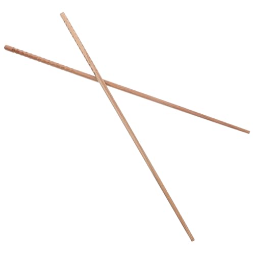 PHENOFICE 1Paar Wiederverwendbare Holz Essstäbchen für Hot Pot mit Langem Griff aus Robustem Buchenholz zum Einfachen Aufnehmen von Nudeln und Vielseitig Einsetzbar von PHENOFICE