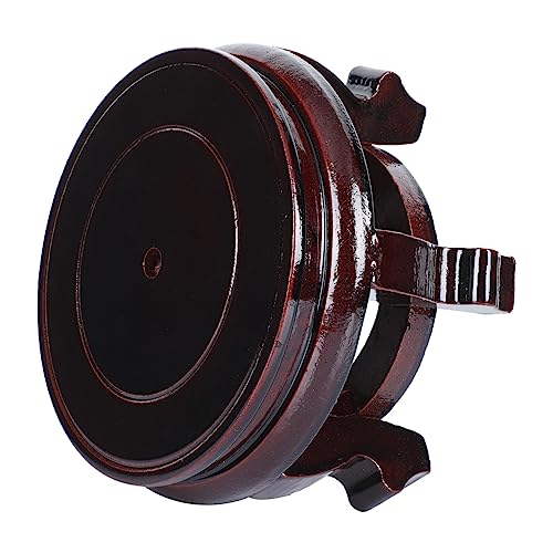 PHENOFICE 1pc Holz Display Basis Handwerk Basis Aquarium Halter Vielseitige Holz Basis von PHENOFICE