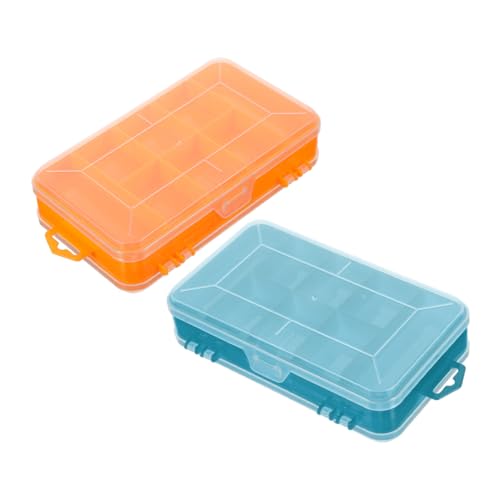 PHENOFICE 2 Stücke Hardware Box Kunststoff Fach Lagerung Organizer Für Muttern Schrauben Schrauben Nägel PHENOFICE 2 Stücke Hardware Box Kunststoff Fach Lagerung Organizer Für Muttern Schrauben Schrauben Nägel von PHENOFICE