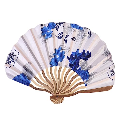 PHENOFICE 2 Stück Faltbarer Japanischer Fächer Kreativer Eleganter Handfächer Dekoratives Ornament für Damen Geschenkidee Rosy und Cyan für Zuhause und Besondere Anlässe PHENOFICE 2 Stück Faltbarer Japanischer Fächer Kreativer Eleganter Handfächer Dekoratives Ornament für Damen Geschenkidee Rosy und Cyan für Zuhause und Besondere Anlässe von PHENOFICE