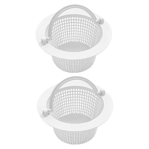 PHENOFICE 2 Stück Pool Skimmer Korb mit Griff Robuste Filterkorb für Effektive Schmutzentfernung Geeignet für Verschiedene Pools Einfache Installation und Große Kapazität PHENOFICE 2 Stück Pool Skimmer Korb mit Griff Robuste Filterkorb für Effektive Schmutzentfernung Geeignet für Verschiedene Pools Einfache Installation und Große Kapazität von PHENOFICE