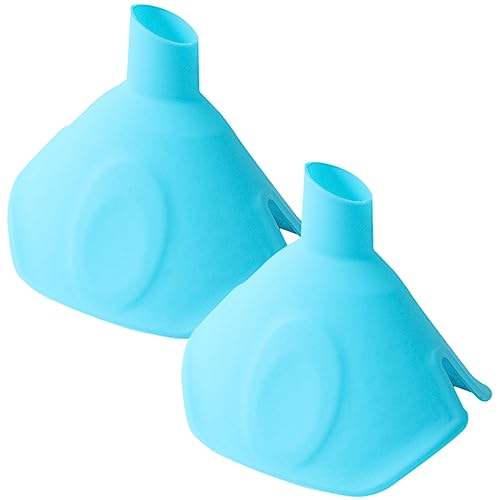 PHENOFICE 2 Stück Silikon Topfgriff Halter Hitzebeständig Verbrühung Topfdeckel Abdeckung für Töpfe und Pfannen rutschfest Wiederverwendbar Küchenzubehör von PHENOFICE