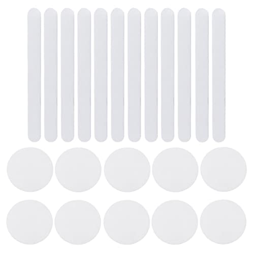 PHENOFICE 22 Stück Selbstklebende Antirutschaufkleber für Bad und Treppen Transparent Peva rutschfeste Sticker für Sichere Oberflächen Rund PHENOFICE 22 Stück Selbstklebende Antirutschaufkleber für Bad und Treppen Transparent Peva rutschfeste Sticker für Sichere Oberflächen Rund von PHENOFICE
